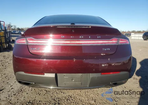 2017 Lincoln Mkz Select из США, поврежденный, VIN 3LN6L5C97HR601065